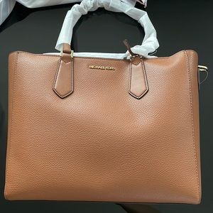 MICHAEL by Michael Kors Maisie Large Pebbled Leather 3-in-1 Tote Bag